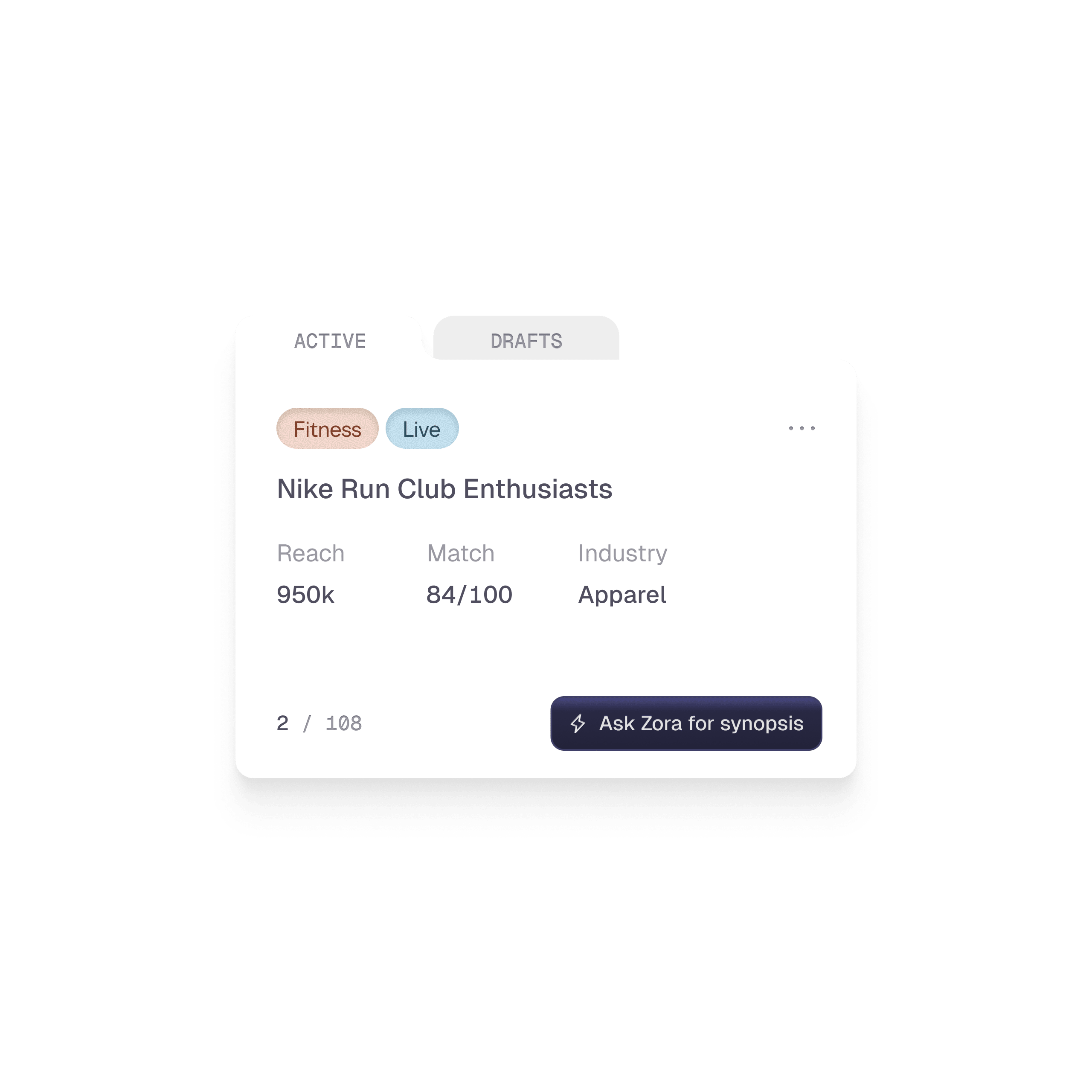Zeroma UI detail 2